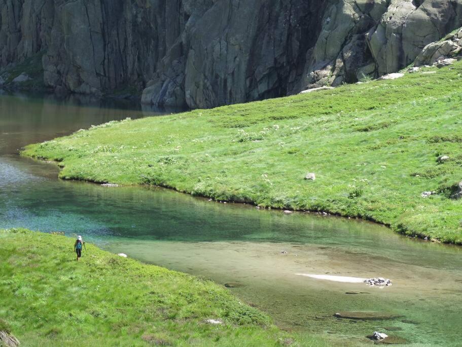 "Le Desman" Confortable T2 A La Montagne Face Aux Thermes Rando, Cure Aulus-les-Bains Esterno foto