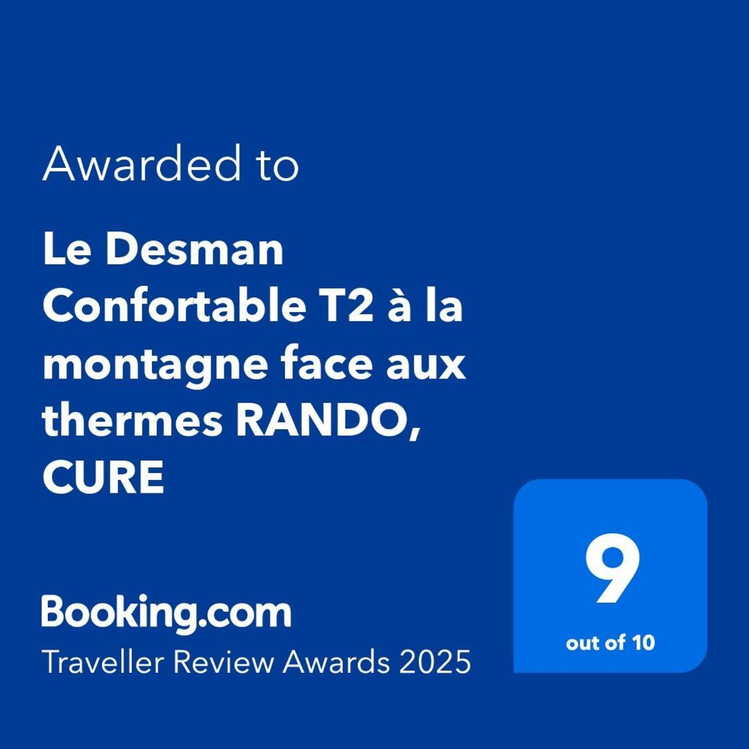 "Le Desman" Confortable T2 A La Montagne Face Aux Thermes Rando, Cure Aulus-les-Bains Esterno foto